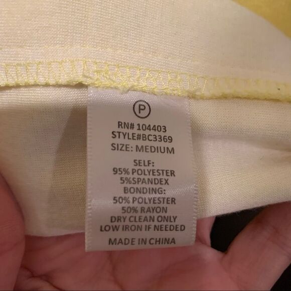 JOA Canary Bright Yellow Collared Duster Oversized Cardigan Shirt Jacket Sz M - Picture 4 of 11